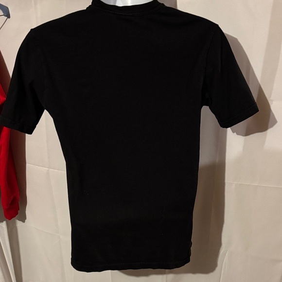 Supreme Spain Black Tee with Yellow Logo - Picture 3 of 6